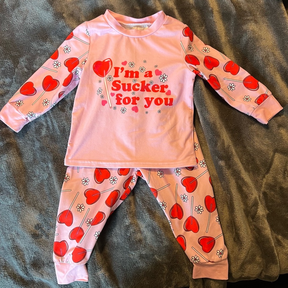 Valentine Outfit!! 12-18 months.
